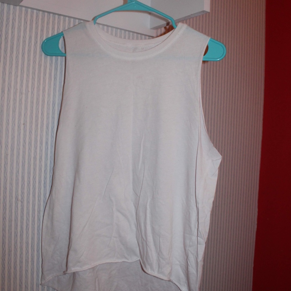 White tank top